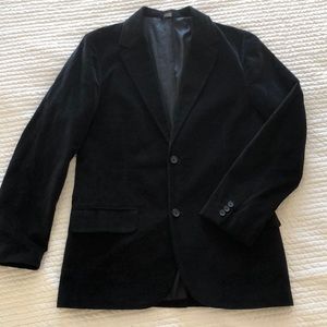 Men’s Black Velvet Blazer